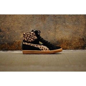 Puma Made In Japan Suede Mid “Osaka Zoo” Leopard Print exclusive Kith Sneakers
